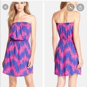 Lilly Pulitzer Windsor strapless dress in XS